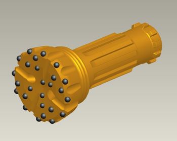 ZRQ235-DHD380 high wind pressure down-the-hole drill bit