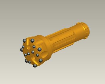 ZRQ140B2-DHD350 high wind pressure down-the-hole drill bit